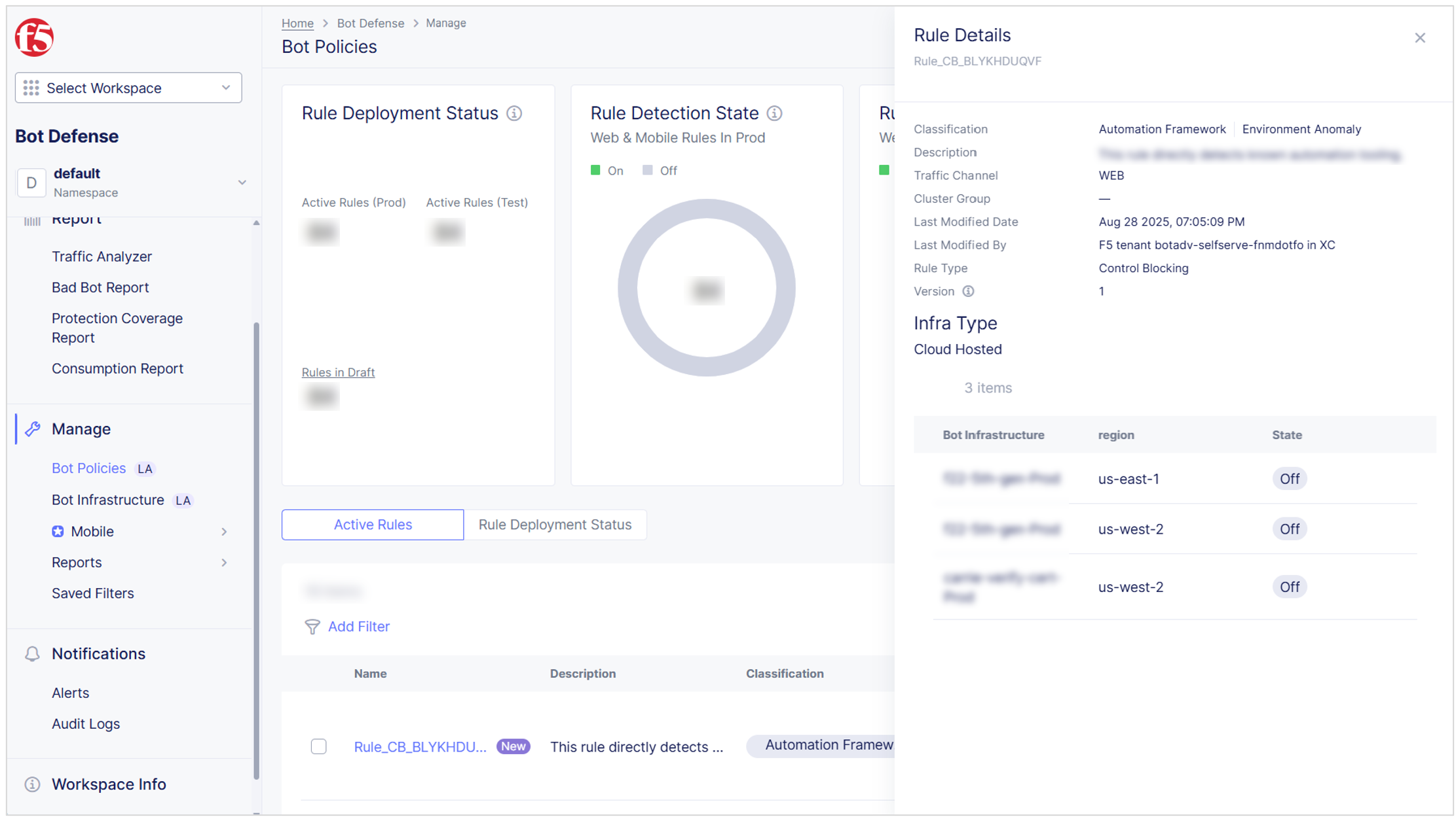 Figure: View Rule Details