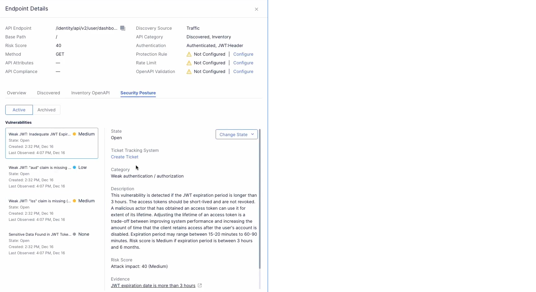 Figure: Create a Ticket